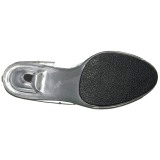 Strass sten 8 cm BELLE-330RS hjhlede sandaler til kvinder