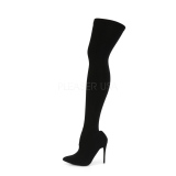 Stretch Nylon 12,5 cm COURTLY-3005 Pleaser Overknee Boots