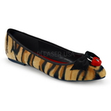 Tiger Leatherette VAIL-02 flat ballerinas womens shoes