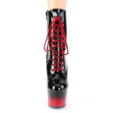 Tofarvet 18 cm Pleaser ADORE-1020BR-H poledance h�jh�lede ankelst�vler