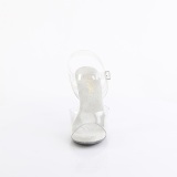 Transparent 11,5 cm CUPID-408 perspex sandals heels shoes