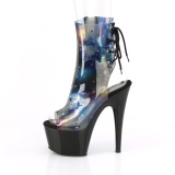 Transparent 18 cm ADORE-COSMOS Exotic stripper ankle boots