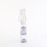 Transparent 20 cm CRAZE-1040C pleaser h�je h�le pony plateau