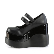 Vegan 13 cm VOID-37 alternative shoes platform black
