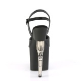 Vegan 19 cm BONDGIRL-709 plateau sko med pistol h�le