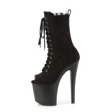 Vegan 19 cm ENCHANT-1041FS sorte �ben t� ankelst�vler med h�l