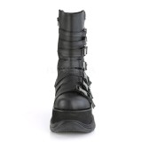 Vegan 7,5 cm NEPTUNE-210 demoniacult boots - unisex platform boots