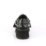 Vegan 7 cm GRAVEDIGGER-03 Plateau Gothic Sko til M�nd