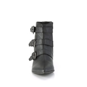 Vegan WARLOCK-50-C spidse boots - mnd winklepicker boots 3 spnder
