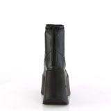 Vegan emo 13 cm DYNAMITE-100 demoniacult alternativ kilehl boots plateau sort