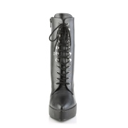 Vegan sort 13,5 cm INDULGE-1020 ankle booties til m�nd